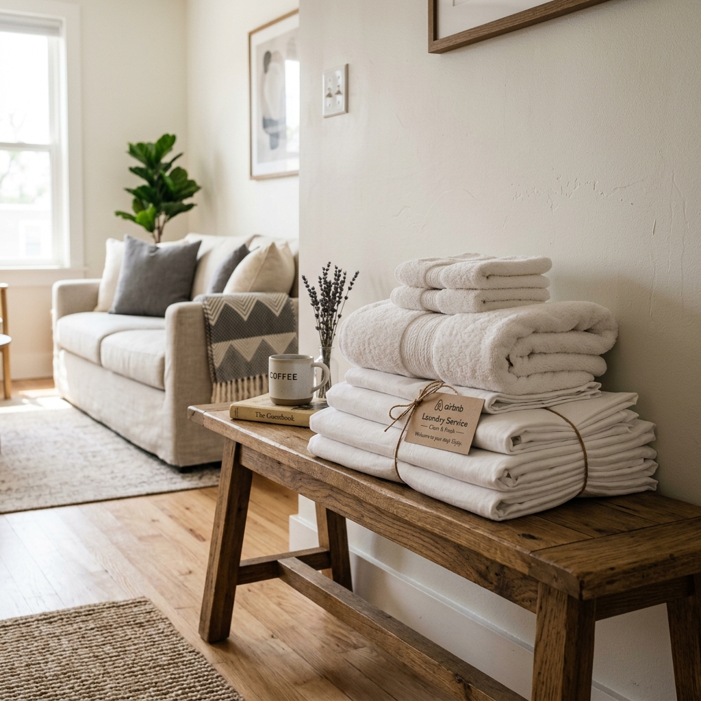 Airbnb & VRBO Laundry Service
