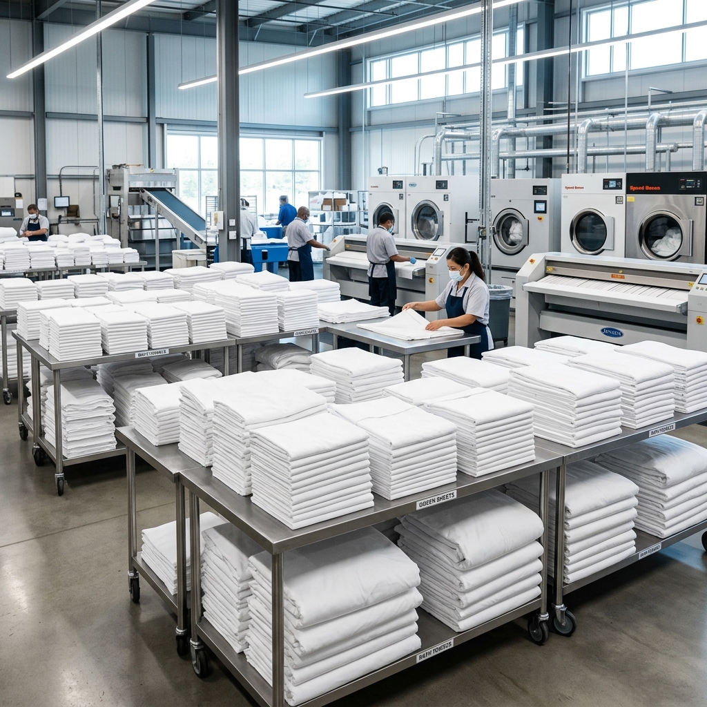 Commercial Linen Laundry Service